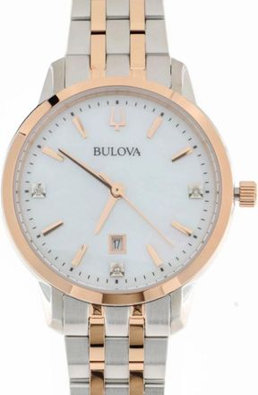 Bulova Horloge voor vrouwen - Dames - Horloges - Wit - ONE Size - Accessoires