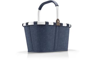 Reisenthel Einkaufskorb REISENTHEL Carrybag, Damen, blau (dunkelblau), Polyester, Einkaufsk&ouml;rbe Einkaufskorb, Aus recyceltem Material