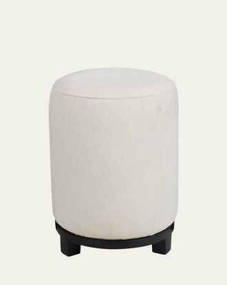 Arteriors Wimberley Hair on Hide Ottoman