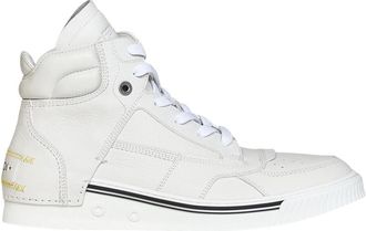 Fendi Fender Sneakers - Heren - Schoenen - Wit - Maat: 41 EU Leer