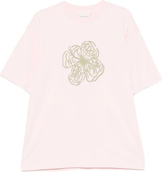 Dr&ocirc;le de Monsieur Floral-print T-shirt