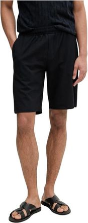 Karl Lagerfeld 265701 Shorts - Heren - Korte Broeken - Blauw - M - Polyester - Korte Broeken