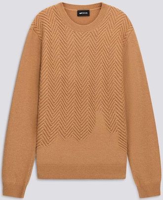 Gas Slim fit herenpullover met voorpand PABLITO