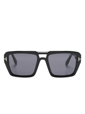 Tom Ford Eyewear Occhiali da sole Redford squadrati - Nero