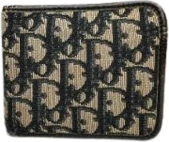 Dior Pre-owned Vintage Portemonnee - unisex - Vintage Accessoires - Veelkleurig - ONE Size - Katoen - Vintage