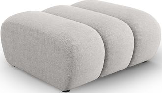 BLOOMINGLOFT Design Sitzpouf Lupine - Chenille-Bezug