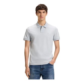 HUGO BOSS Heren, Tops, Grijs, Maat: 6XL Katoen