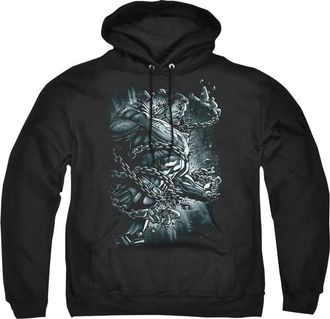 Gildan Superman Break Free Adult Pull Over Hoodie / Hooded Sweatshirt