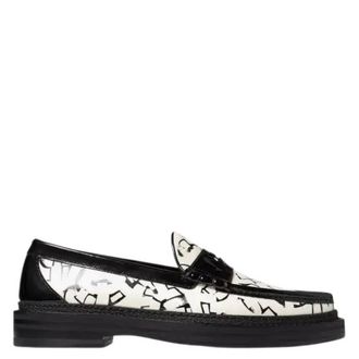 Jimmy Choo London Eric Haze Ezra/F Artwork Printed Loafers
