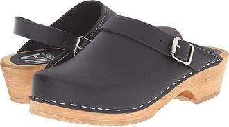 Mia Alma Womens Clog Shoes Black : 10 M, Leather