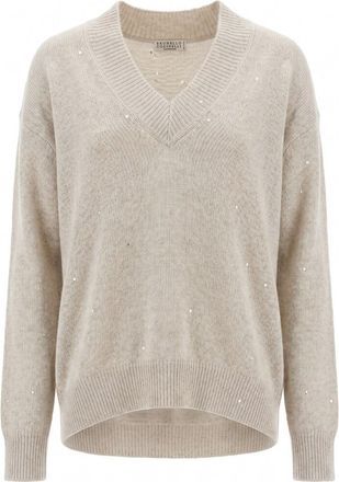Brunello Cucinelli V Neck Sweater