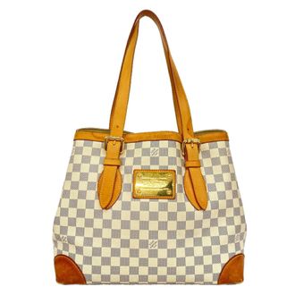 Louis Vuitton White Tote Bag (Pre-Owned)