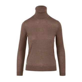 Ralph Lauren Pullover a maniche lunghe Zoe - - Knitwear - Donna - Marrone - L