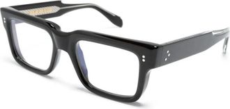 Cutler and Gross 1403 Square Opticals - unisex - Accessoires - Zwart - Maat: 54 MM Zijde