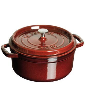 Staub Enameled Cast Iron 9Qt Round Cocotte
