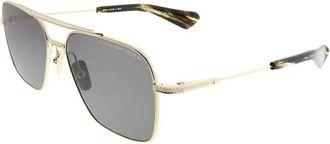 Dita Eyewear Flight Seven Dark Grey Pilot Mens Sunglasses DTS111-57-02-Z