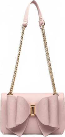 Like Dreams Womens Jane Overflap Bow Crossbody Bag In Blush