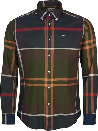Barbour DUNOON Tailored Shirt Graphite