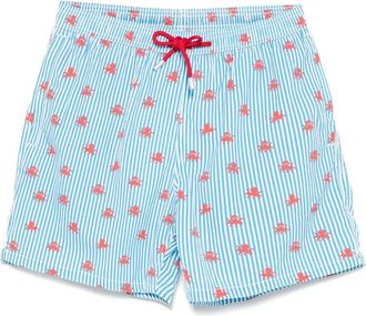 MC2 Saint Barth Costume da bagno con motivo polpo - Bianco