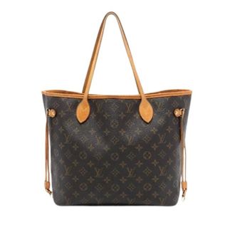 Louis Vuitton Pre-owned Tote Bags, female, Brown, Size: ONE SIZE Pre-owned Neverfull MM