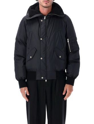 Maison Margiela Padded Hooded Multi-Pocket Bomber Jacket