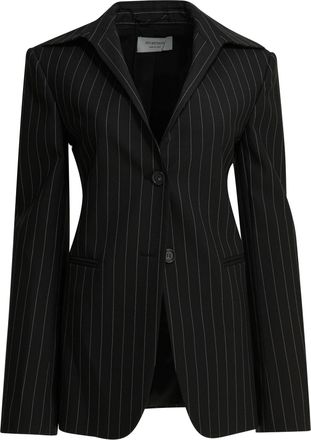 Max Mara Womens Black Wool Blend Jacket - Size EU 44 (Womens)