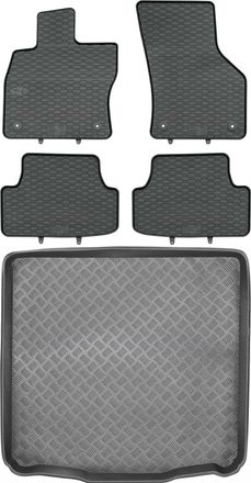 OEM Volkswagen Golf Vii Kombi De 2012 A 2020. Juego De Alfombrillas De Goma Para Coche Y Maletero