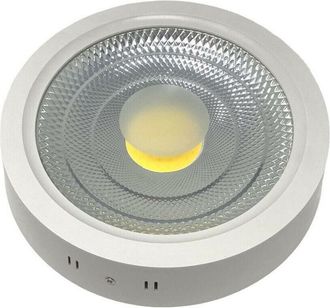 Trade Shop Trade Shop Traesio - Trade Shop - Plafoniera Led Cob 25 Watt Montaggio A Soffitto Luce Calda Fredda Naturale