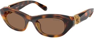 Swarovski SK6036U 100273 Womens Sunglasses Tortoiseshell Size 50