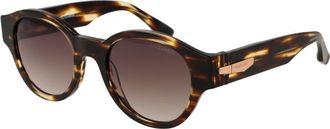 Trussardi Brown Acetate Sunglasses