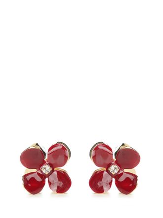 Marni Flower Earrings Gioielli Bordeaux-Donna