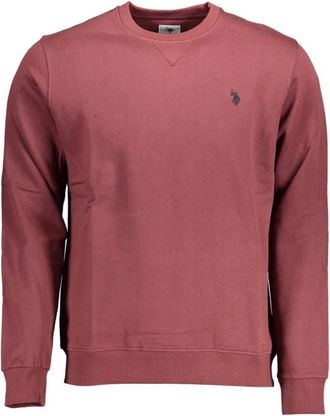 U.S.Polo Association Sweatshirt met Lange Mouwen - Heren - Sweatshirts - Bruin - 2XL - Katoen - Hoodies & sweatvesten