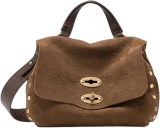 Zanellato Postina (Taglia Baby) - Dames - Handtassen - Bruin - ONE Size - Katoen - Tassen