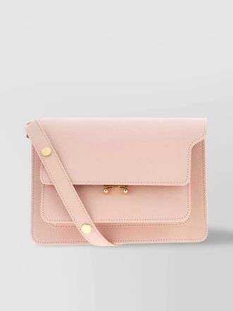 Marni trunkaroo calf leather crossbody bag