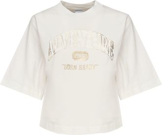 Pinko Logo Crop T-shirt