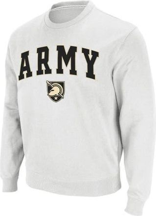 Colosseum Mens Colosseum White Army Black Knights Arch & Logo Crew Neck Sweatshirt at Nordstrom, Size X-Large