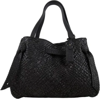 PLINIO VISONA Borsa Tote Esmeralda - - Bags - Donna - Nero - ONE SIZE
