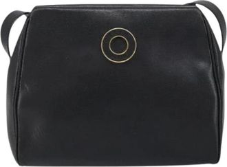 Celine Pre-owned Leren Crossbodytas - Dames - Vintage Schoudertas - Zwart - ONE Size - Leer - Vintage
