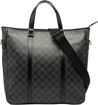 Louis Vuitton 2012 Damier Graphite Tadao PM satchel - Nero