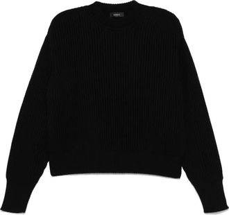 Issey Miyake Maglione in lana - Nero