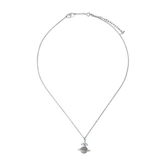 Vivienne Westwood Necklaces, female, Gray, Size: ONE SIZE Tiziana Long Pendant