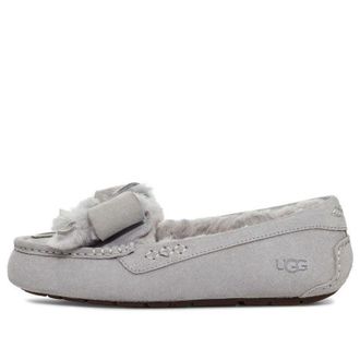 UGG (WMNS) UGG Ansley Bow Slipper Light Grey 1113470-LGRY