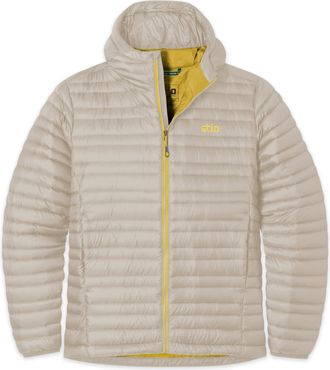 Stio | Mens Pinion Down Hooded Jacket, Size Extra Large in Atmosphere