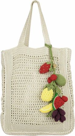 The Sak Lanie Market Tote Hand Crochet Bag in Natural Fruit at Nordstrom