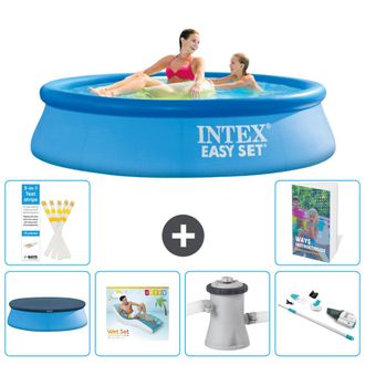 Intex Piscina Easy Set Redonda - 244x61 Cm - 7-piezas S62