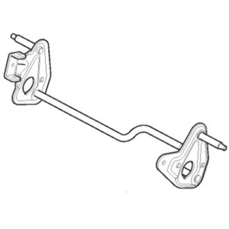 STIGA Sports Eje De Rueda Trasera Para Cortac&eacute;sped A Bater&iacute;a Castelgarden - Ggp - 381302905/1