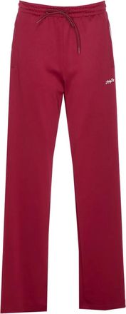 Aniye By lace-detail track pants - Red