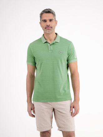 Lerros Poloshirt LERROS, Herren, Gr. XXL, gr&uuml;n (sage gr&uuml;n), Obermaterial: 100% Baumwolle, unifarben, regular fit taillenbedeckt, Shirts Poloshirt, mit Streif