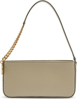 Stella McCartney Stella Mccartney Grained Faux Leather Shoulder bag - Taupe - One Size
