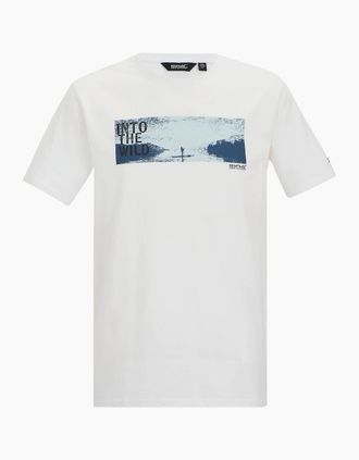Regatta Mens Regatta Mens Cline IX Outdoor Wild T-Shirt - White - Size: 48